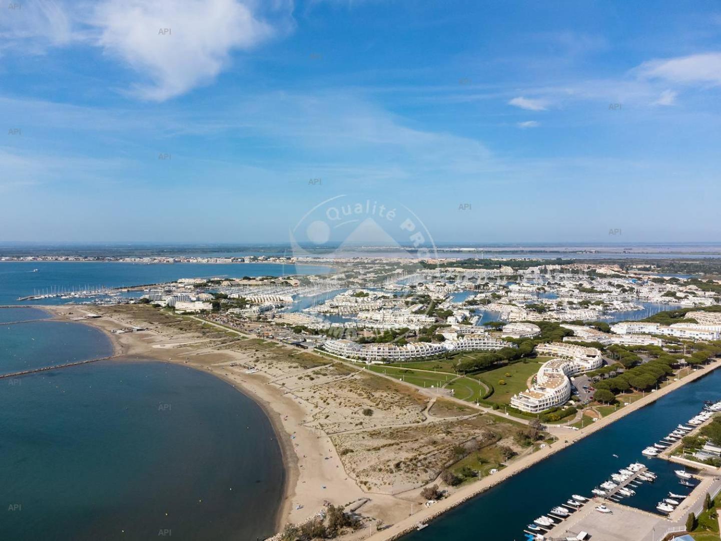 As22947-Studio Cabine Residence Direct Sur Plage Le Grau-du-Roi Bagian luar foto