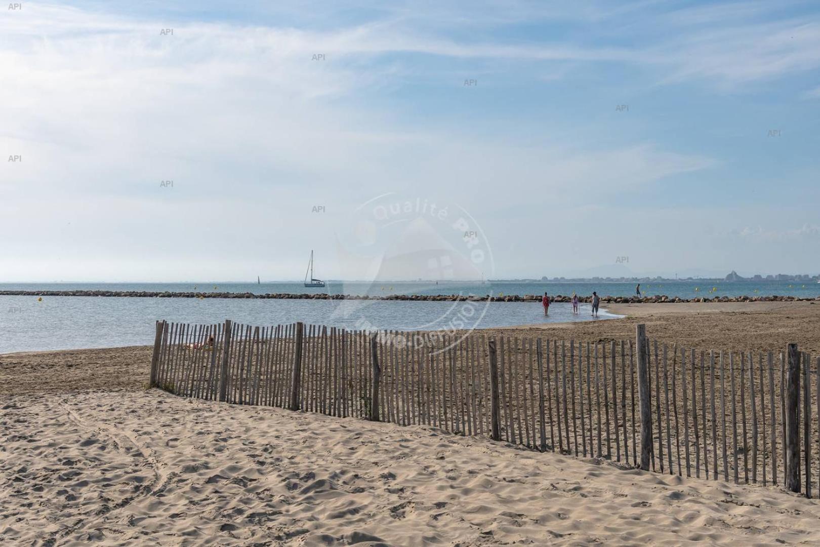 As22947-Studio Cabine Residence Direct Sur Plage Le Grau-du-Roi Bagian luar foto